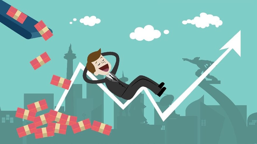 Ilustrasi Investasi Saham DetikX