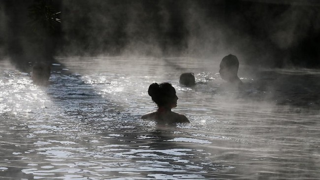FOTO: Indahnya Istana Kapas, Pamukkale
