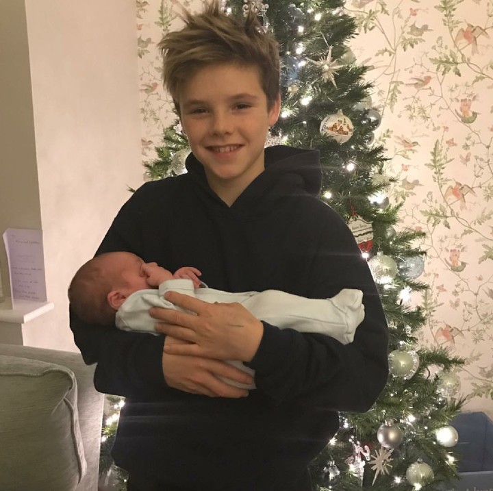 <p>Cruz, anak ketiga juga udah besar lho. (Foto: Instagram/cruzbeckham)</p>