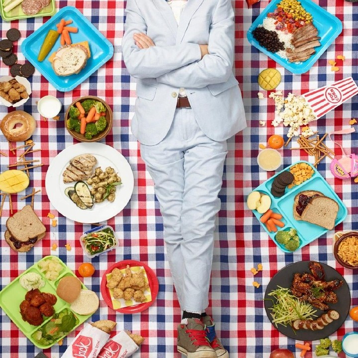 Kalau ini makanan yang Cooper Norman makan. Bocah ini berusia 10 tahun dari Altadena, Calif. (Foto: Gregg Segal Via Time Magazine)