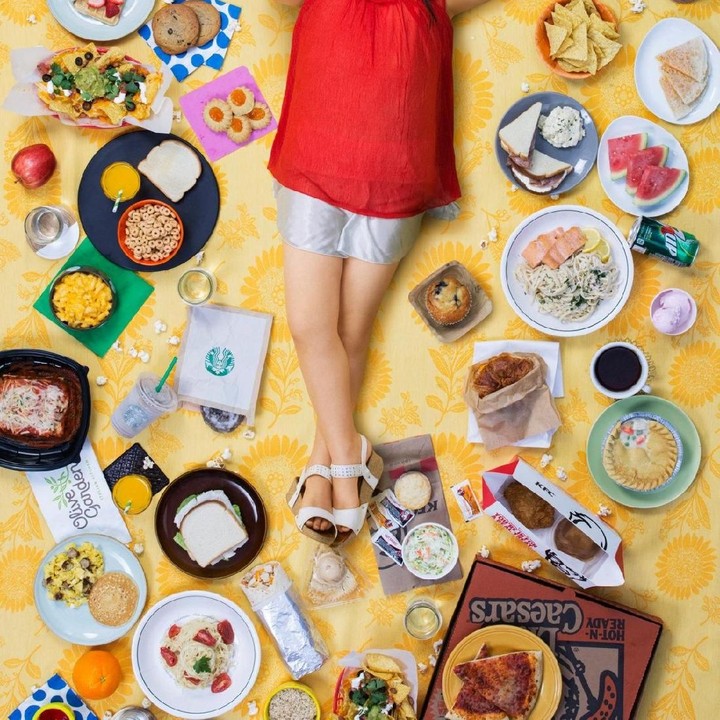 Sedangkan Nino Khaburzahia, anak 6 tahun dari West Hollywood, Calif, memakan makanan ini selama seminggu. (Foto: Gregg Segal Via Time Magazine) 