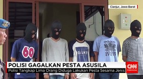 Polisi Gagalkan Pesta Seks Sejenis