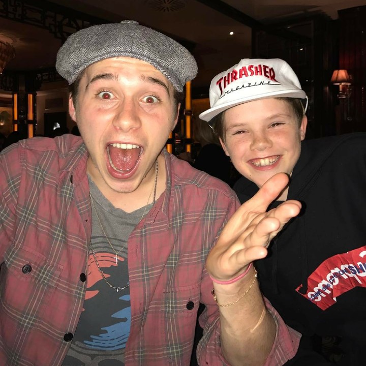 <p>Kakak adik ini juga pada akur banget nih. (Foto: Instagram/cruzbeckham)</p>