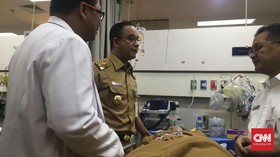 Anies Minta Pihak RS Perhatikan Psikologi Korban Insiden BEI