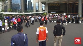 Pengelola Gedung BEI Belum Tahu Penyebab Selasar Roboh