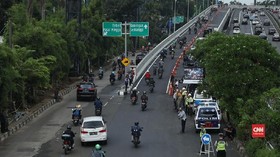 VIDEO: Urai Kemacetan Cawang, Flyover Pancoran Resmi Dibuka
