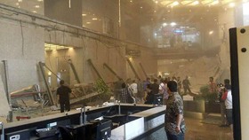 Selasar Gedung BEI Roboh, Pengunjung Sempat Duga Bom