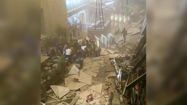 Dari 72 korban reruntuhan selasar atap tower Bursa Efek Indonesia (BEI) yang dirawat di Rumah Sakit Siloam, hanya dua yang memiliki BPJS Ketenagakerjaan.