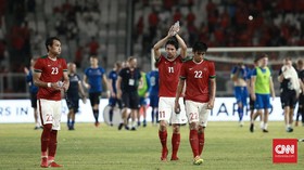 FOTO: Timnas Indonesia Kalah dari Islandia