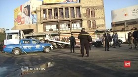 VIDEO: Dua Bom Bunuh Diri di Irak, Korban Tewas Bertambah
