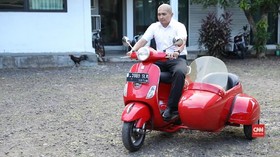 Abraham dan Skuter Modifikasi yang Mendunia