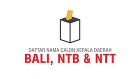 Daftar Calon Gubernur Bali, NTB, dan NTT