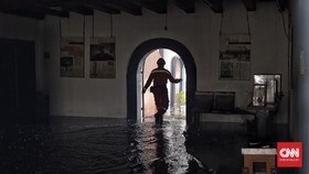 Satpol PP Jaga Museum Bahari 24 Jam Pascakebakaran