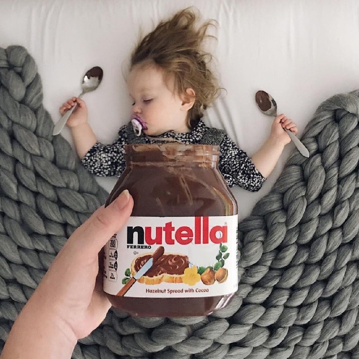 <p>Tertarik sama dress dari toples Nutella kayak gini, Bun? He-he-he. (Foto: Instagram/ @kidswoodlove) <br /><br /></p>