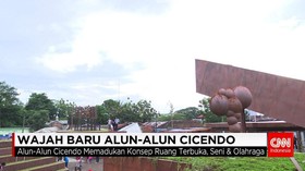 Menikmati Wisata Gratis di Alun-Alun Cicendo