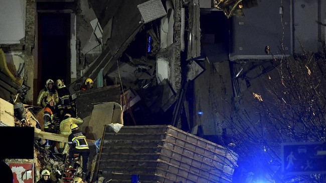Sebuah ledakan gas terjadi di Kota Pelabuhan Antwerp, Belgia pada Senin (15/1) waktu setempat.