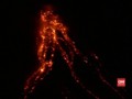 VIDEO: Rekaman Amatir Perlihatkan Aliran Lahar Gunung Mayon