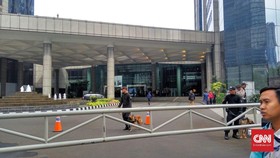 Polisi Periksa Pengelola Gedung BEI soal Robohnya Selasar