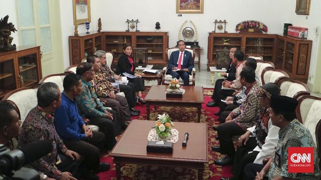 Jokowi Dengar Keluhan Nelayan Cantrang di Istana