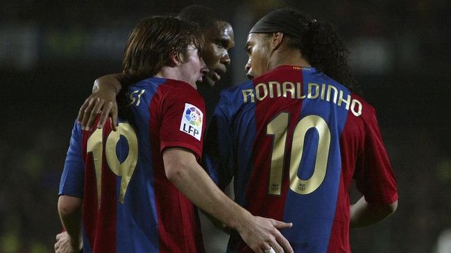 Messi Bantah Keluarkan Rp25 Miliar untuk Jaminan Ronaldinho