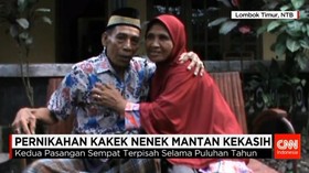 Kisah Unik Pernikahan di Usia Senja