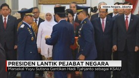 Pelantikan Pejabat Negara