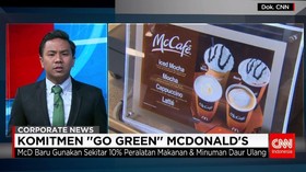 Komitmen ''Go Green'' McDonald's