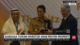 VIDEO: Sandi Tawarkan Program DP Nol Persen ke Investor Saudi