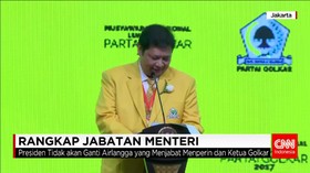 Presiden Tak Akan Ganti Airlangga dari Jabatan Menteri