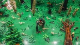 FOTO: Menjelajah Imaji Dunia LEGO di Polandia Beragam imajinasi terbentuk dalam pameran mainan LEGO di kota Wroclaw, Polandia.