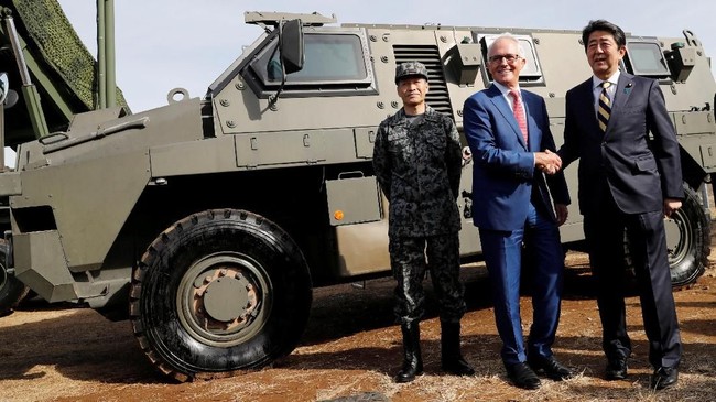 Jepang dan Australia berusaha merampungkan pakta kerja sama pertahanan demi menghadapi krisis nuklir Korea Utara.