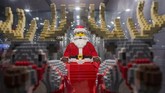 FOTO: Menjelajah Imaji Dunia LEGO di Polandia Beragam imajinasi terbentuk dalam pameran mainan LEGO di kota Wroclaw, Polandia.