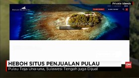 VIDEO: Heboh Situs Penjualan Pulau di Indonesia