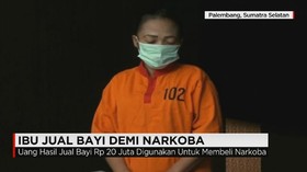 Demi Narkoba, Ibu Jual Bayi Rp 20 Juta