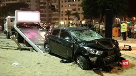 VIDEO: Mobil Terobos Trotoar di Brasil Tewaskan Seorang Bayi