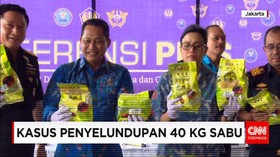 Bea Cukai dan BNN Gagalkan Penyelundupan 40 Kg Sabu