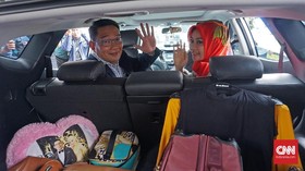 Ridwan Kamil Minta Restu Ibu Sebelum Debat Cagub Jabar