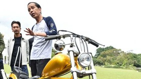 Spesifikasi Motor Custom Jokowi yang Pernah 'Injak' Jepang
