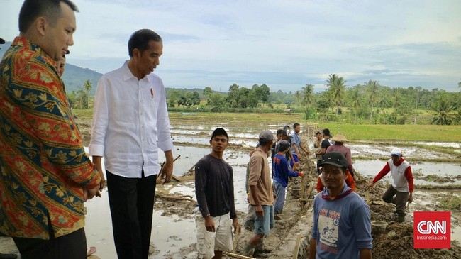 Jokowi mengatakan program padat karya tunai penting digenjot untuk menjaga daya beli masyarakat yang tertekan virus corona.