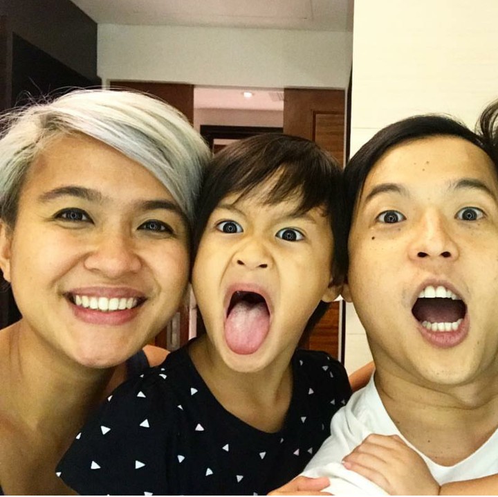 <p>Hi-hi gemas sama ekspresi lucu anak-anaknya. (Foto: Instagram/meiranastasia)</p>