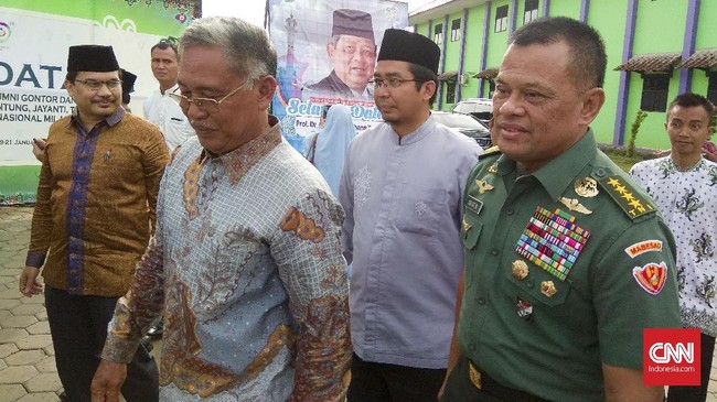 Gerindra mengakui ada pertemuan antara Gatot Nurmantyo dengan Prabowo namun tidak membahas soal Pilpres 2019. Gerindra menegaskan tetap mengusung Prabowo.