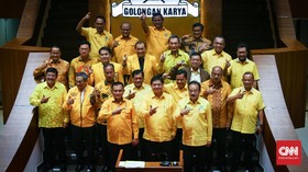Ramai-ramai Elite Golkar Tepis Isu Kudeta Airlangga