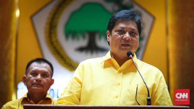 Ketum Golkar menyatakan kesalahan pidana termasuk korupsi yang dilakukan cagub jagoan partainya tak dikaitkan ke Golkar karena itu persoalan pribadi.