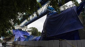 Tiang LRT Kayu Putih Roboh, Pembangunan Tak Disetop