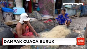 Seminggu Nelayan Tidak Melaut Akibat Cuaca Buruk