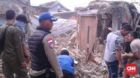 Masjid dan Sekolah di Sukabumi Ikut Rusak Akibat Gempa Lebak