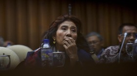 Susi Tegur Fahri Hamzah di Twitter soal 'Illegal Fishing'