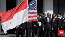 Temui Ryamizard, Menhan AS Disambut Upacara Jajar Kehormatan