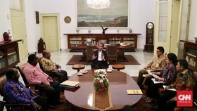 Jokowi Kumpulkan Tokoh Papua dan Asmat Bahas Wabah Campak