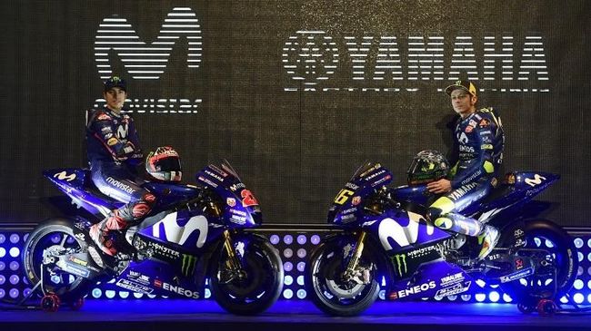 Desain Motor Baru untuk Rossi dan Vinales di MotoGP 2018